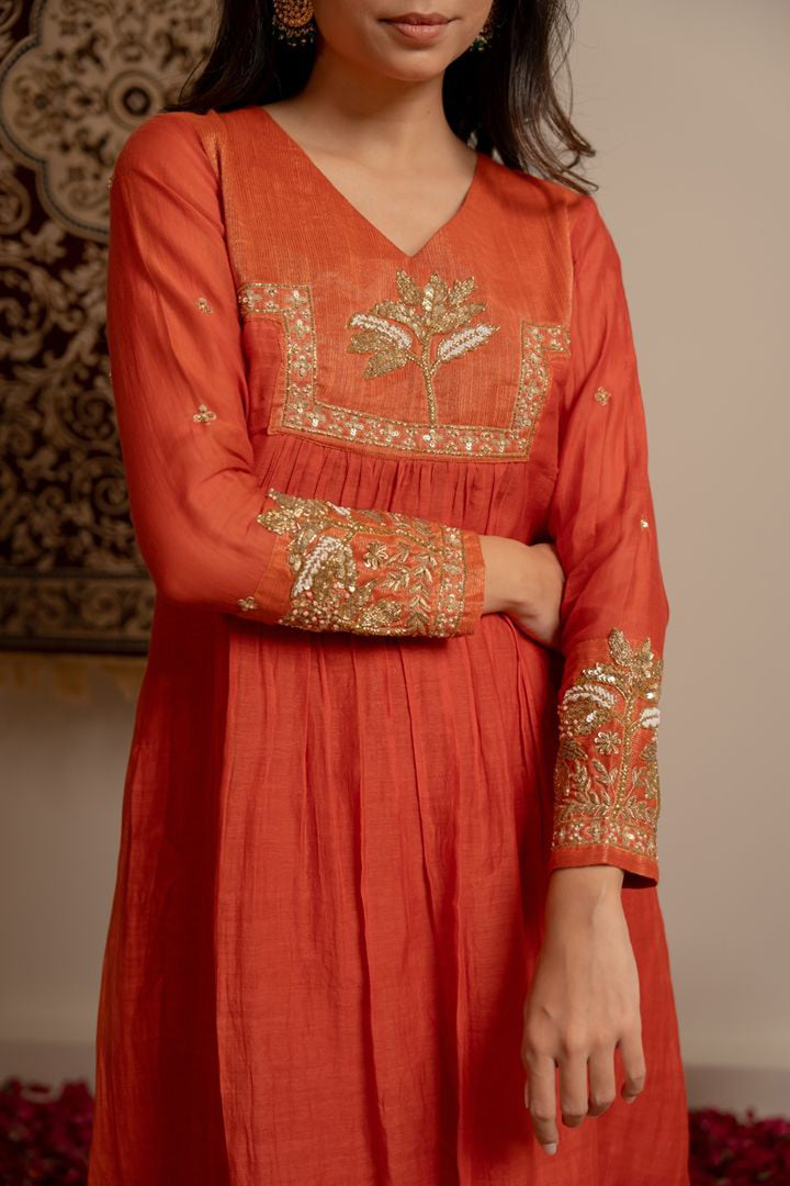 Savanna Handworked Anarkali