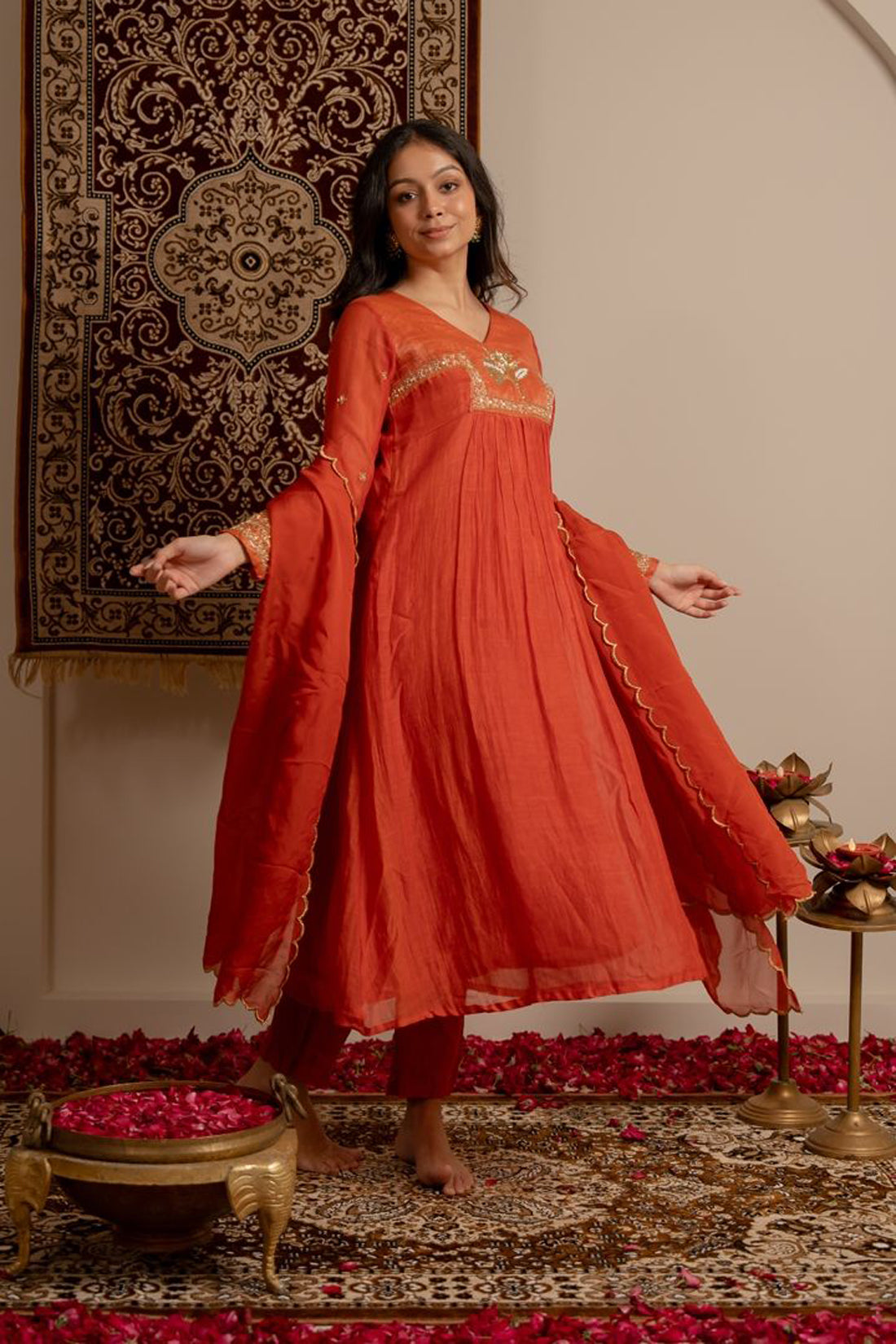 Savanna Handworked Anarkali