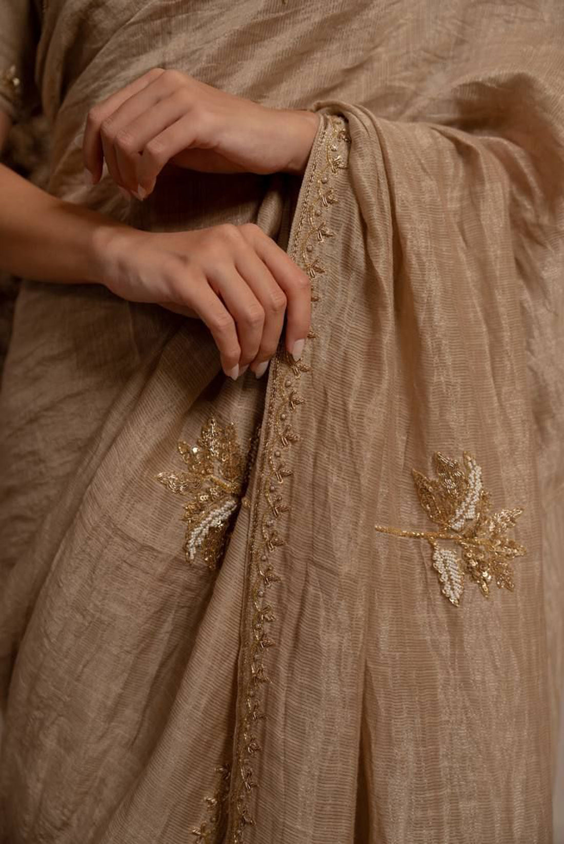 Coconut Tissue Silk Saree