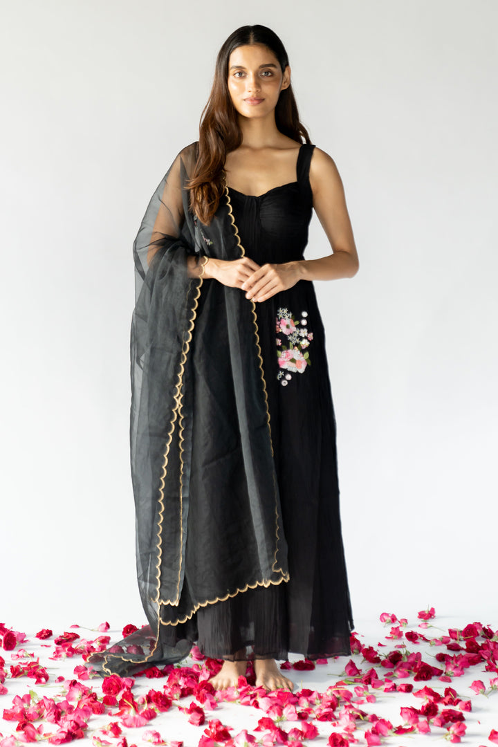 Coal Black Gown