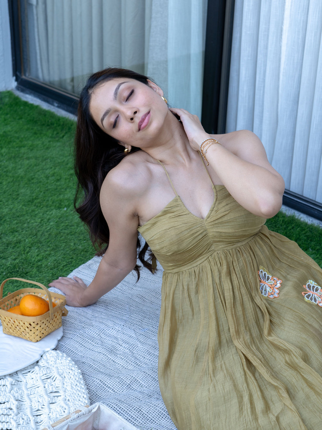 Pear Green Dress