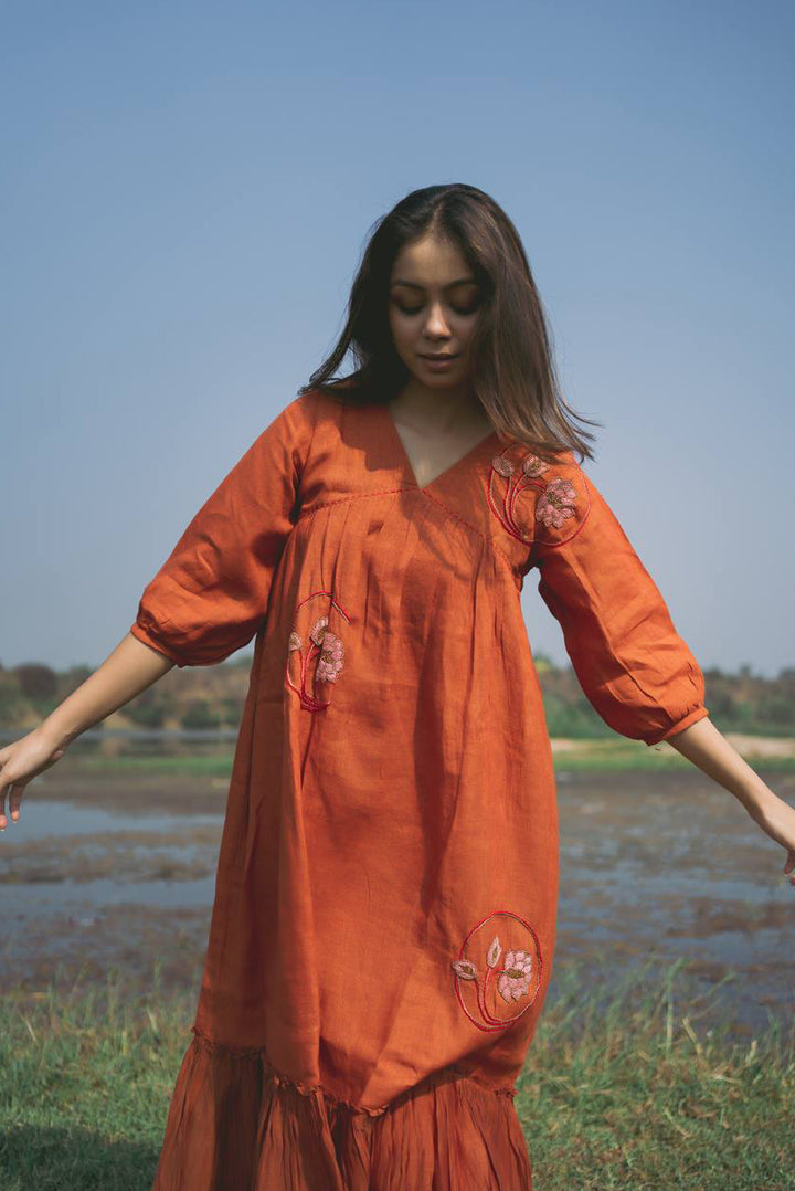 Rust Dress