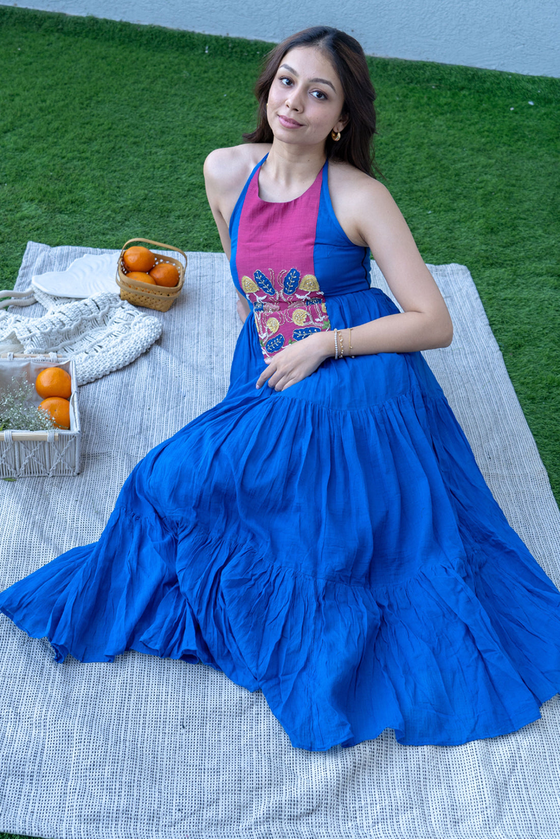 Electic Blue Dress
