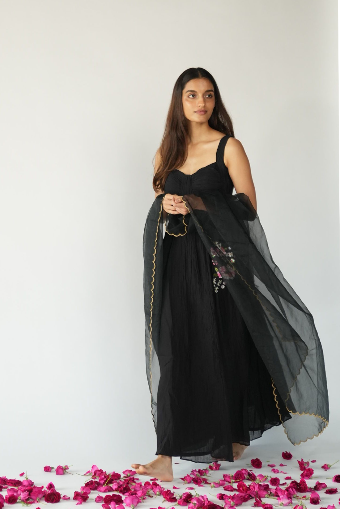 Coal Black Gown