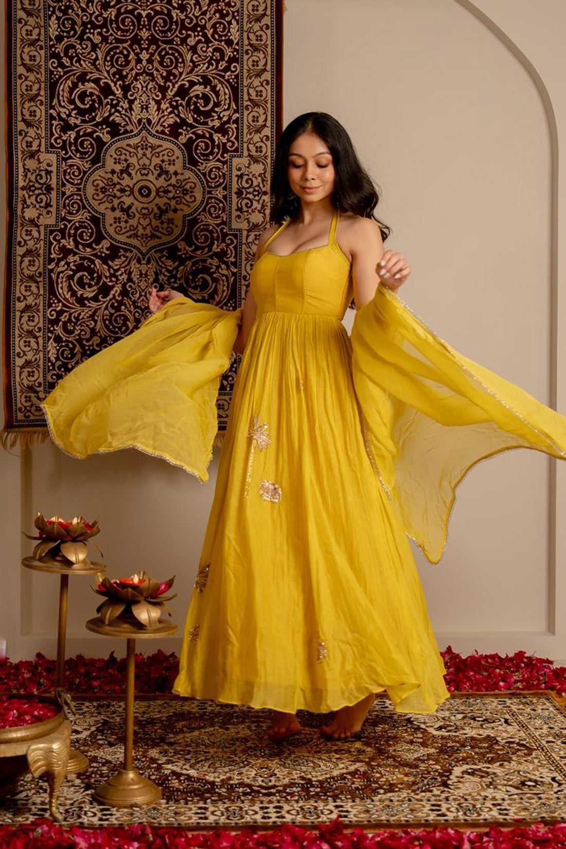 Banana Yellow Gown