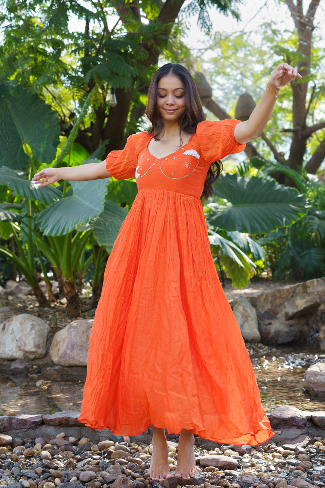 Radiant Cloud Dress