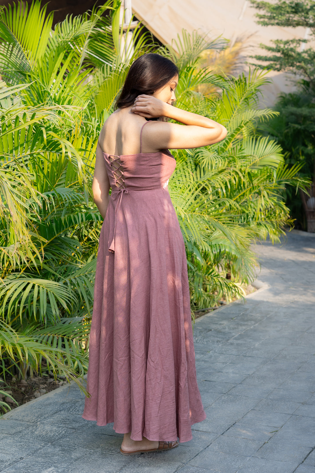 Peach Bloom Co-ord Dress