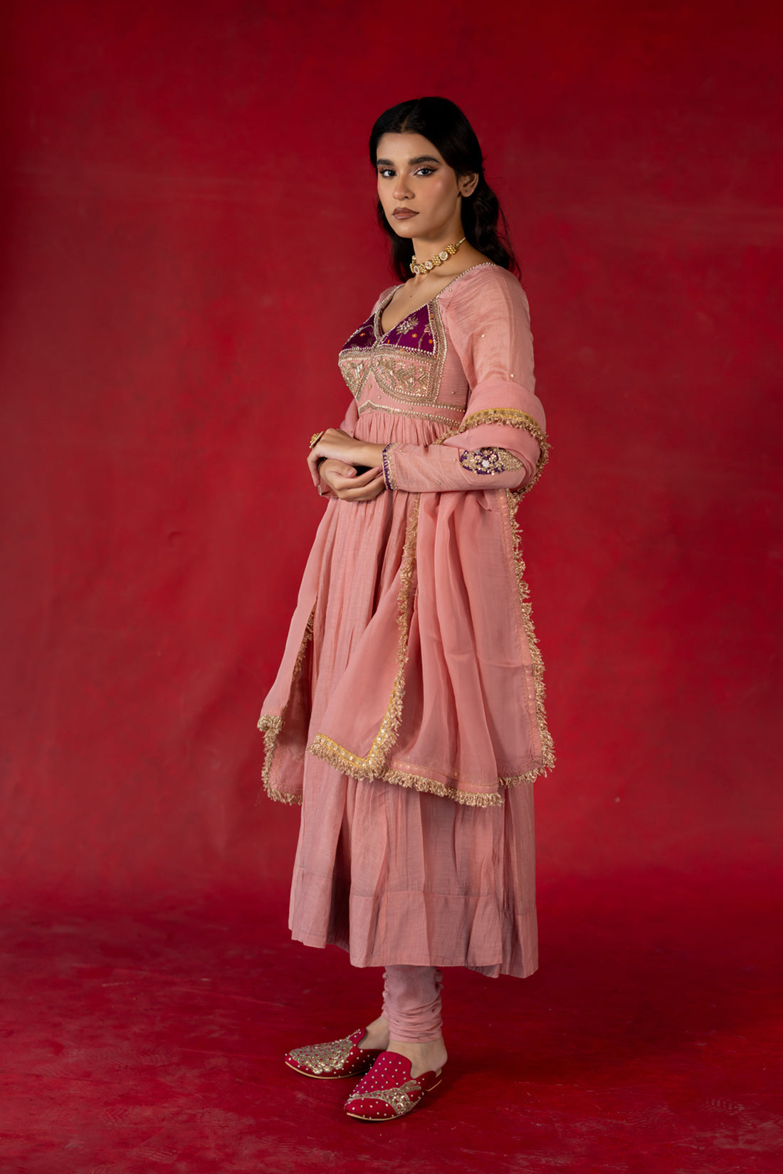 PAKEEZAH ANARKALI SUIT SET