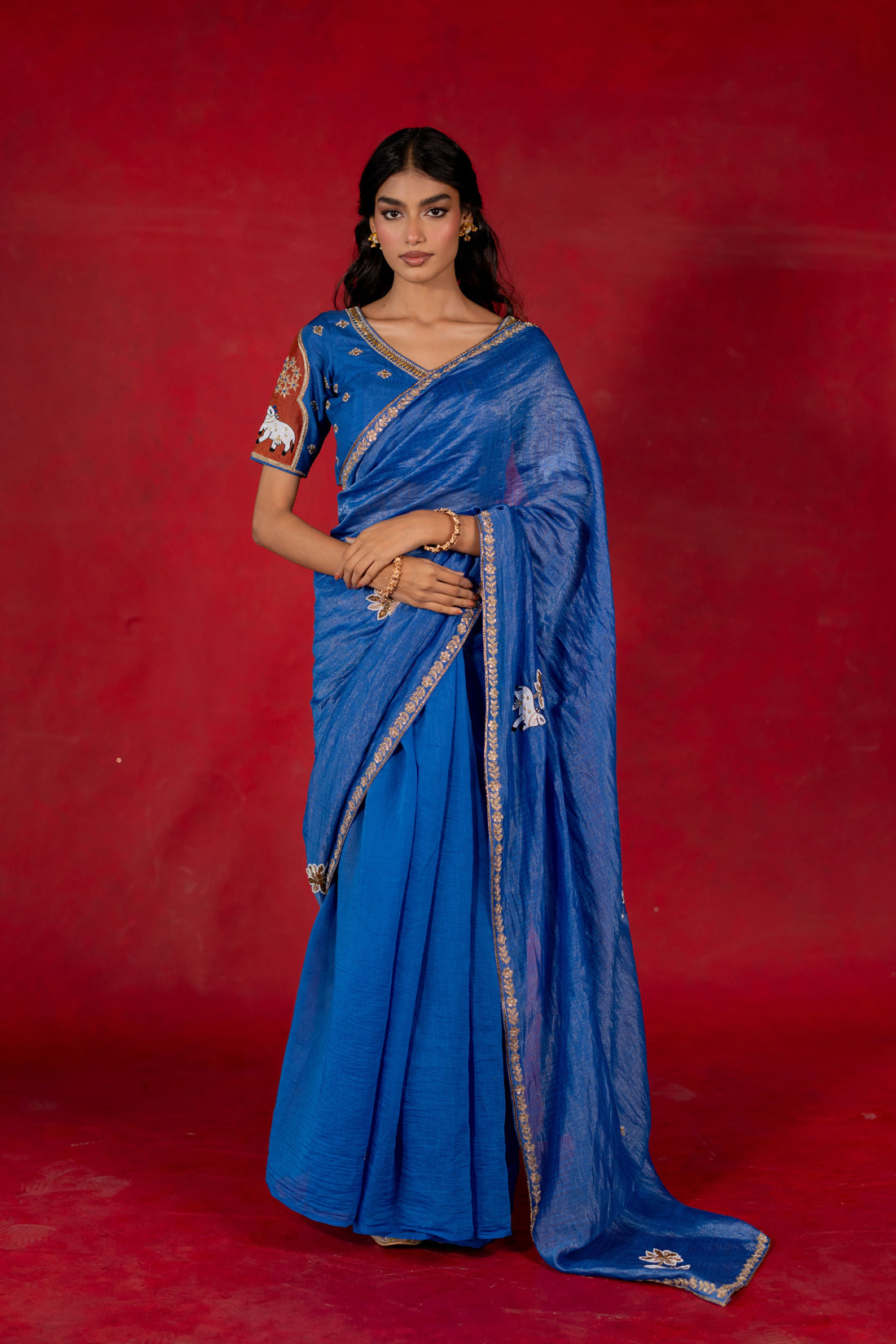 RUMI TISSUE SILK SAREE