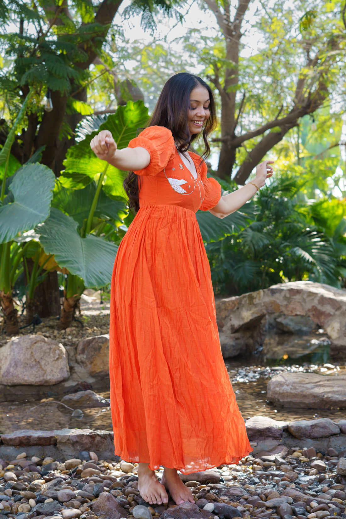 Radiant Cloud Dress
